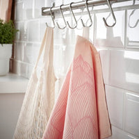 KÅLFJÄRIL - Tea towel, patterned pink/light beige, 45x60 cm - best price from Maltashopper.com 90493106