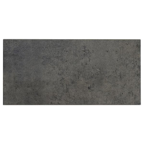 KALHYTTAN Drawer front - dark grey cement effect 40x20 cm , 40x20 cm