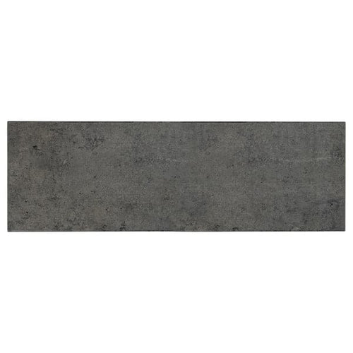 KALHYTTAN Drawer front - dark grey cement effect 60x20 cm , 60x20 cm