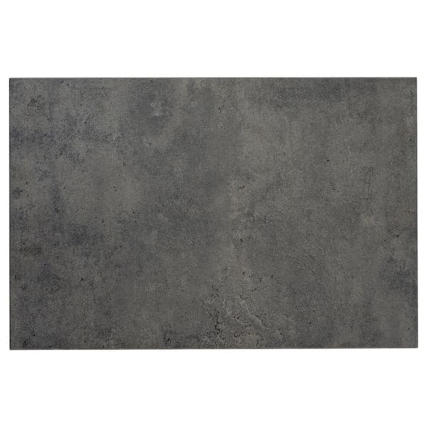 Ikea KALHYTTAN Drawer front - dark grey cement effect 60x40 cm , 60x40 cm