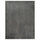 KALHYTTAN Side panel - dark grey with concrete effect 62x80 cm , 62x80 cm
