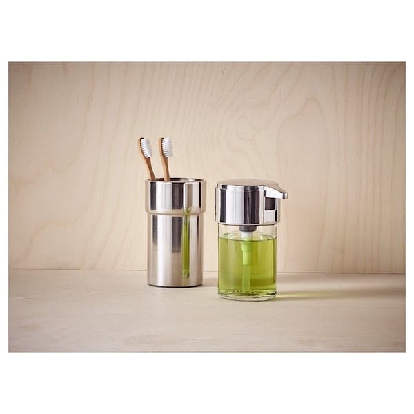 KALKGRUND - Toothbrush holder, chrome-plated , - best price from Maltashopper.com 00291481
