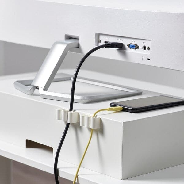 KALKSTUFF - Cable holder, set of 3, white - best price from Maltashopper.com 60555704