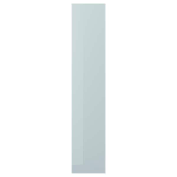 Ikea KALLARP - Door, high-gloss light grey-blue, 40x200 cm