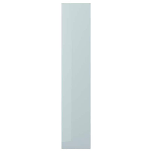 Ikea KALLARP - Door, high-gloss light grey-blue, 40x200 cm