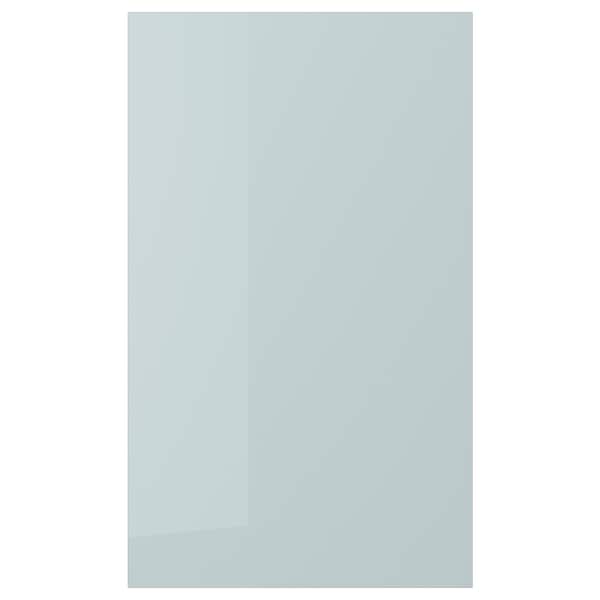 KALLARP - Door, high-gloss light grey-blue, 60x100 cm - best price from Maltashopper.com 20520146