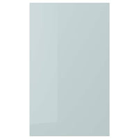 KALLARP door, high-gloss light grey-blue, 60x100 cm