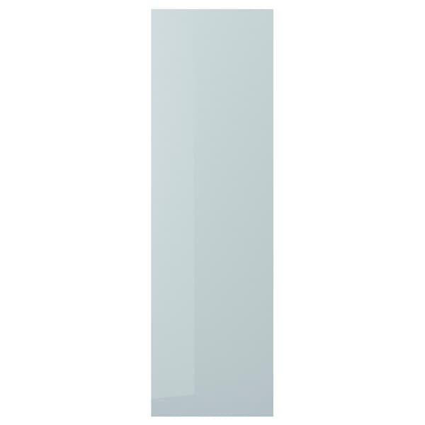 Ikea KALLARP - Door, high-gloss light grey-blue, 60x200 cm