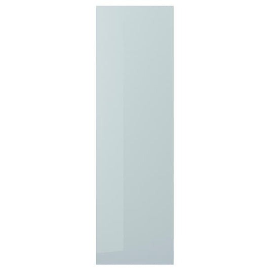 Ikea KALLARP - Door, high-gloss light grey-blue, 60x200 cm