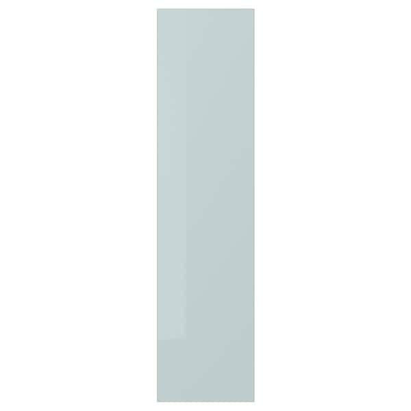 Ikea KALLARP - Door, high-gloss light grey-blue, 20x80 cm