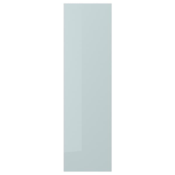 Ikea KALLARP - Door, high-gloss light grey-blue, 40x140 cm