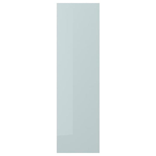 Ikea KALLARP - Door, high-gloss light grey-blue, 40x140 cm