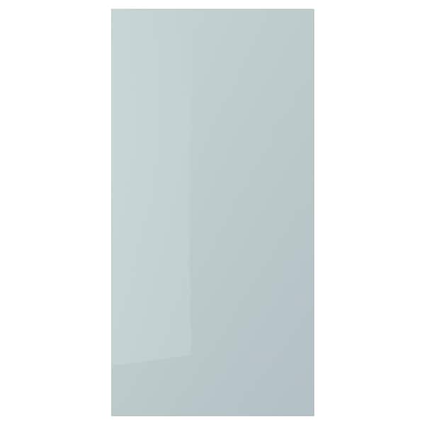 Ikea KALLARP - Door, high-gloss light grey-blue, 40x80 cm