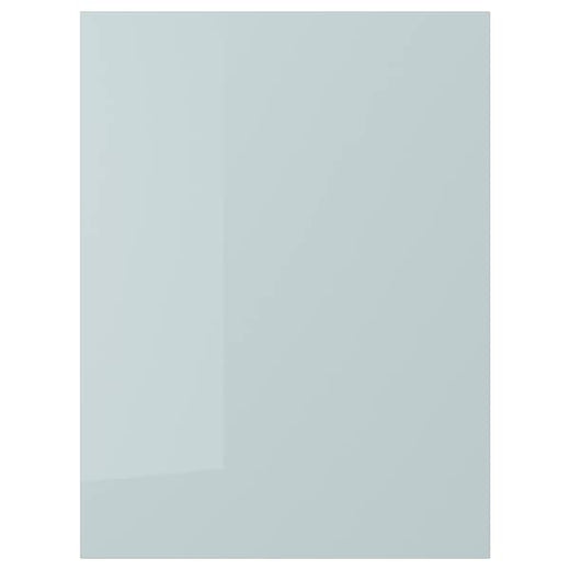 KALLARP door, high-gloss light grey-blue, 60x80 cm