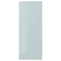 KALLARP - Door, high-gloss light grey-blue, 40x100 cm - best price from Maltashopper.com 70520139