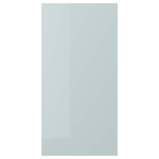 Ikea KALLARP - Door, high-gloss light grey-blue, 60x120 cm