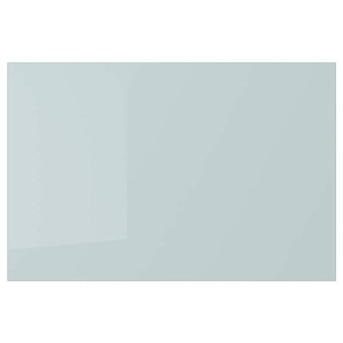 KALLARP door, high-gloss light grey-blue