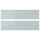KALLARP drawer front, high-gloss light grey-blue, 40x10 cm
