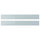 KALLARP drawer front, high-gloss light grey-blue, 80x10 cm