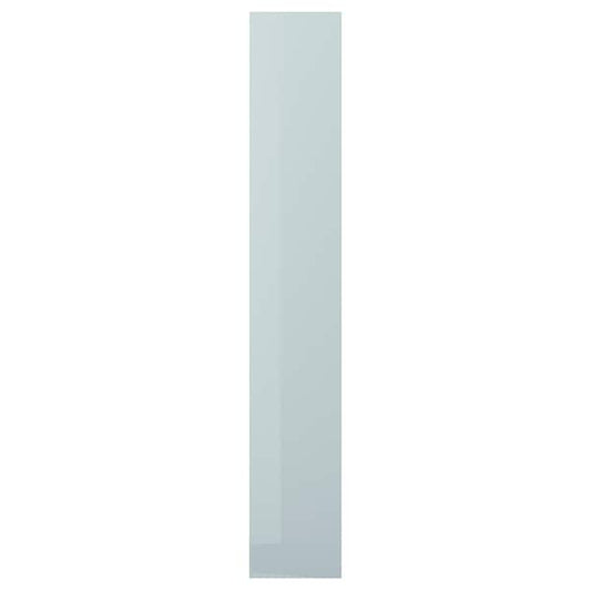 Ikea KALLARP - Cover panel, high-gloss light grey-blue, 39x240 cm