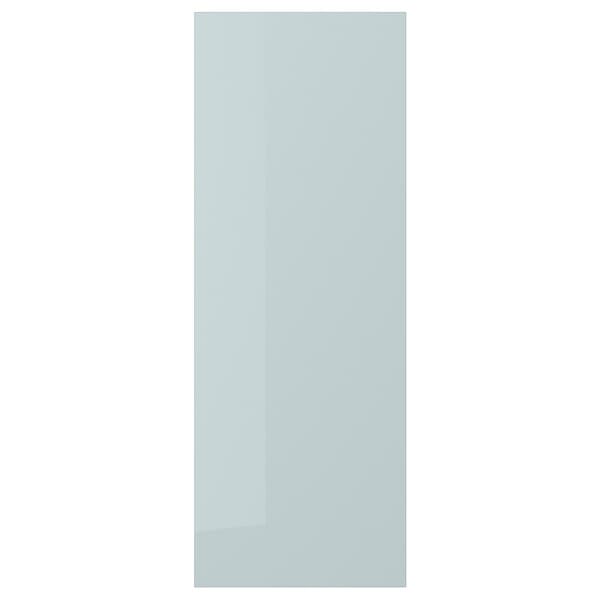 KALLARP - Cover panel, high-gloss light grey-blue, 39x106 cm - best price from Maltashopper.com 80520129