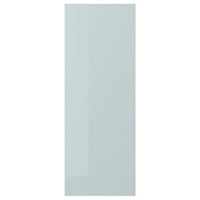 KALLARP - Cover panel, high-gloss light grey-blue, 39x106 cm - best price from Maltashopper.com 80520129