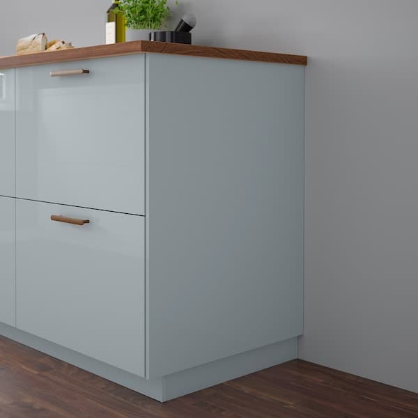 Ikea KALLARP - Cover panel, high-gloss light grey-blue, 62x240 cm