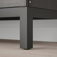 KALLAX - Underframe, black, 76x39x18 cm - best price from Maltashopper.com 30495599