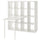 KALLAX / LINNMON - KALLAX / LINNMON Desk combination, white, 147x139x147 cm