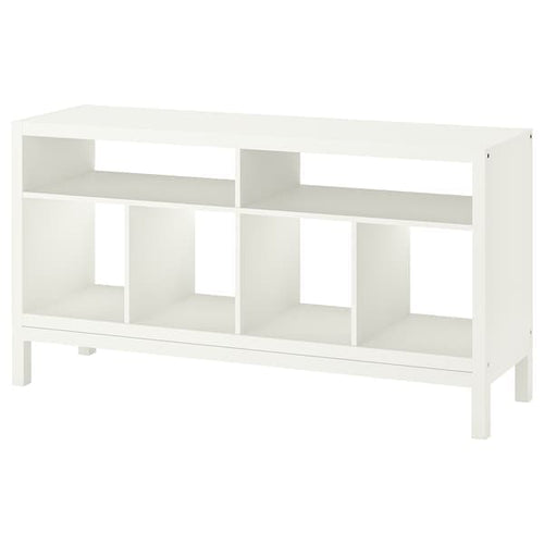 KALLAX - Tv bench with underframe, white, 147x39x78 cm