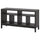 KALLAX - KALLAX Tv bench with underframe, black-brown, 147x39x78 cm