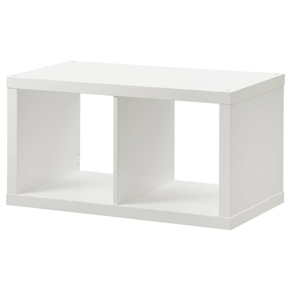 Ikea KALLAX - Shelving unit, white, 77x41 cm