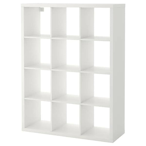 KALLAX - Shelving unit, white, 112x147 cm