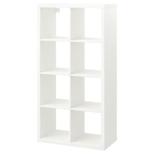KALLAX shelving unit, white, 77x147 cm
