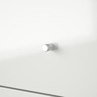 KALLAX - Shelving unit with 4 inserts, high-gloss/white, 147x147 cm - best price from Maltashopper.com 59278331