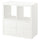 KALLAX - KALLAX Shelving unit, with 4 drawers/white, 77x77 cm