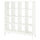 KALLAX - KALLAX Shelving unit with underframe, white/white, 147x164 cm