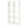 KALLAX - KALLAX Shelving unit with underframe, high-gloss/white/white, 77x164 cm