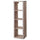 KALLAX - Shelf unit, light grey walnut effect, 42x147 cm