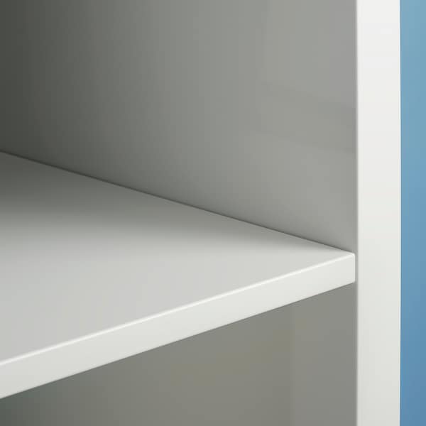 KALLAX - Shelving unit, high-gloss white, 77x77 cm