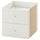 KALLAX - Insert with 2 drawers, white, 33x33 cm