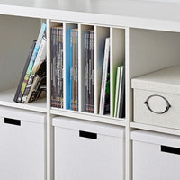 KALLAX Internal structure with 4 shelves - white 33x33 cm , 33x33 cm - best price from Maltashopper.com 40423719