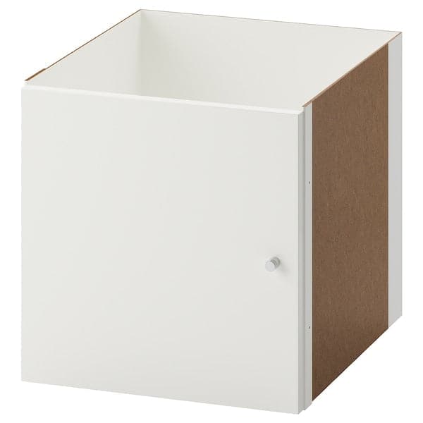 Ikea KALLAX - Insert with door, high-gloss white, 33x33 cm