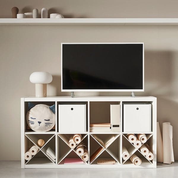 Ikea KALLAX - Insert with compartments, white
