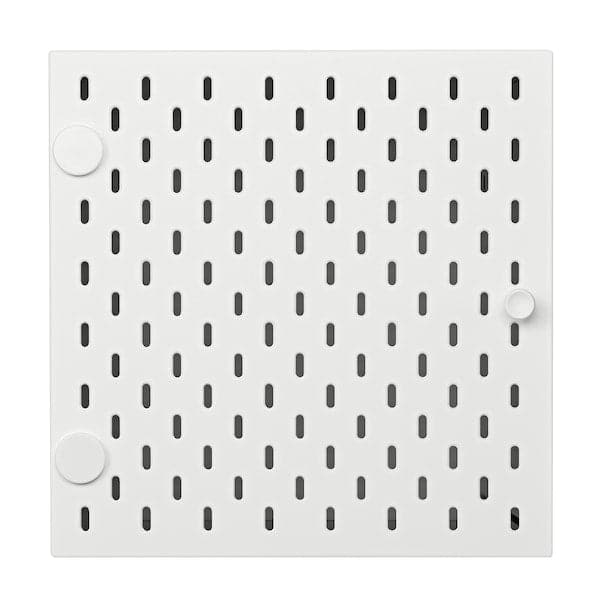 Ikea KALLAX - Insert with pegboard, white, 33x33 cm