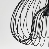 KALLFRONT / HEMMA - Pendant lamp, black, 52 cm - best price from Maltashopper.com 39563881