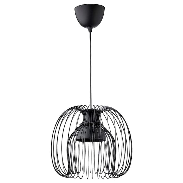 Ikea KALLFRONT / HEMMA - Pendant lamp, black, 32 cm
