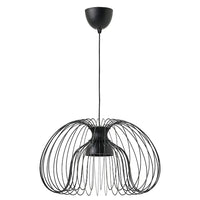 KALLFRONT / HEMMA - Pendant lamp, black, 52 cm - best price from Maltashopper.com 39563881