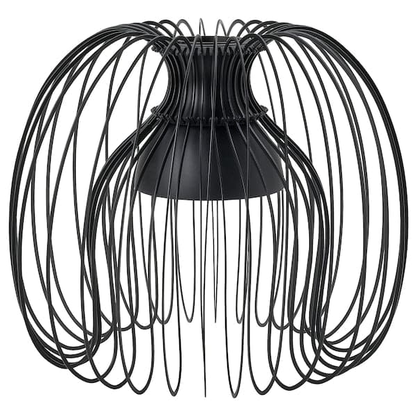 KALLFRONT - Pendant lamp shade, black, 32 cm - best price from Maltashopper.com 90500164