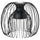 KALLFRONT - KALLFRONT Pendant lamp shade, black, 32 cm